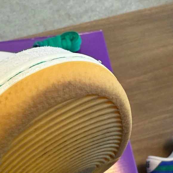 Nike SB Dunk Low Pro Blue and Teal Sneakers - Picture 7 of 15